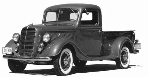 1937 Ford Deluxe 1/2 Ton Undrilled BedWood®