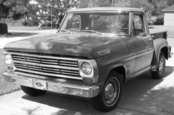 1961-1972 Ford/Mercury Short Flareside BedWood® Kit